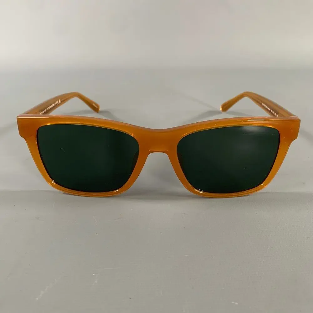 COACH Brown Logo Acetate Sunglasses & Eyewear
